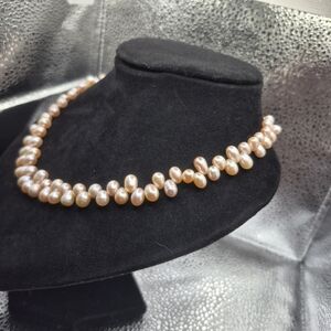 Elegant Bubble Pearl Necklace